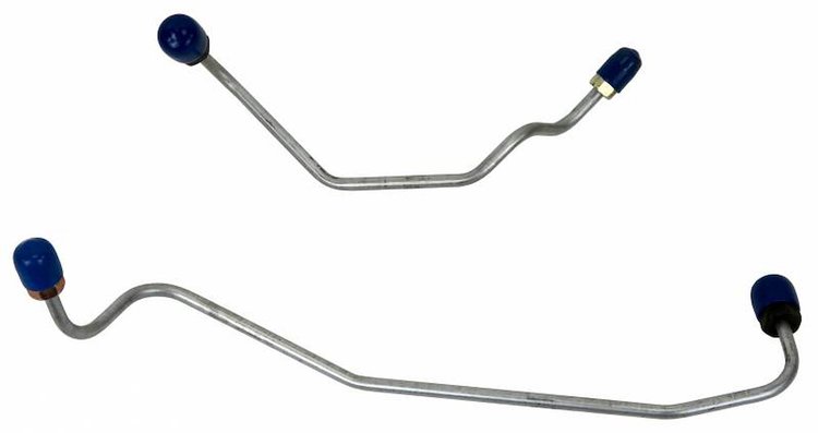 MML012S 1967 Ford Mustang Master Cylinder Line Kit, Stainless Steel