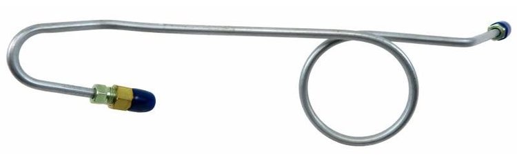 MML015S 1964-1965 Ford Mustang Master Cylinder Line Kit, Stainless Steel
