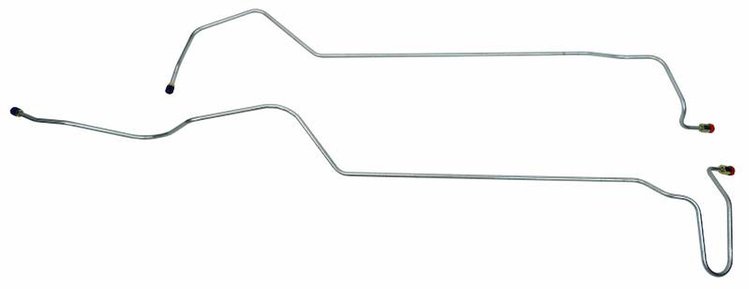 MOL019S 1970 Ford Mustang Transmission Oil Cooler Line [Stainless Steel]