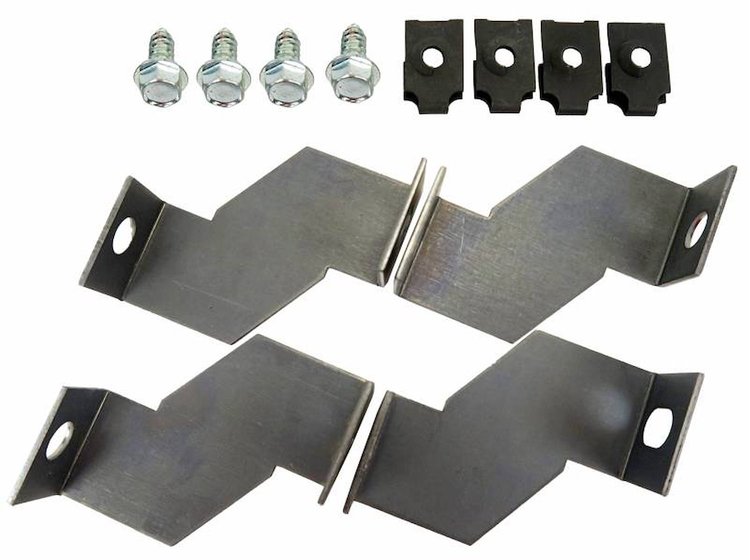 MSB001 1965-1966 Ford Mustang Shroud Brackets