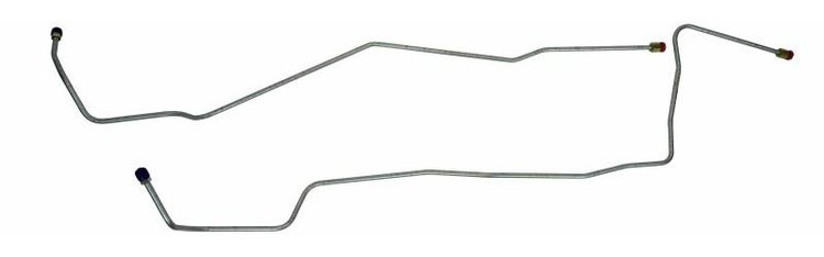 OCL006S 1955-1957 Chevrolet Full-Size Transmission Oil Cooler Line [Stainless Steel]