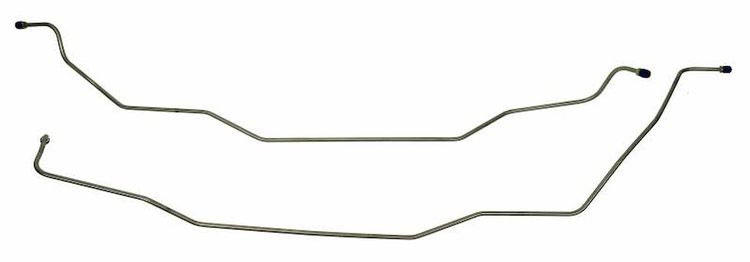 OCL206S 1967-69 Chevrolet Camaro Transmission Oil Cooler Line [Stainless Steel]