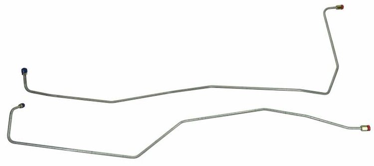 OCL400S 1962-1964 Chevrolet Full-Size Transmission Oil Cooler Line [Stainless Steel]
