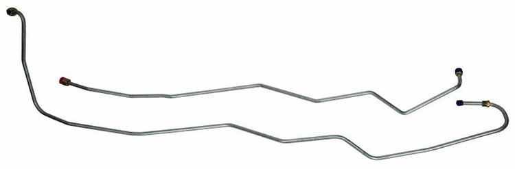 OCL401S 1958-1961 Chevrolet Full-Size Transmission Oil Cooler Line [Stainless Steel]