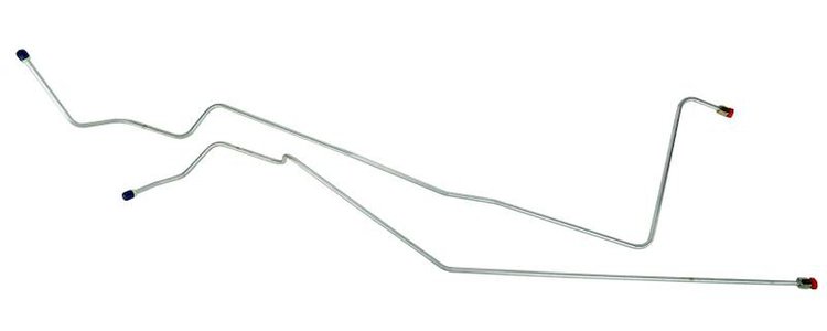 OCL404S 1958-1963 Chevrolet Full-Size Transmission Oil Cooler Line [Stainless Steel]