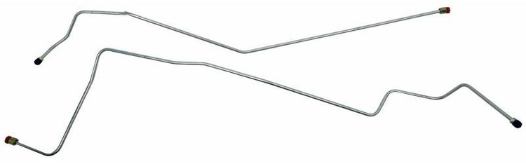 OCL414S 1958-1964 Chevrolet Full-Size Transmission Oil Cooler Line [Stainless Steel]