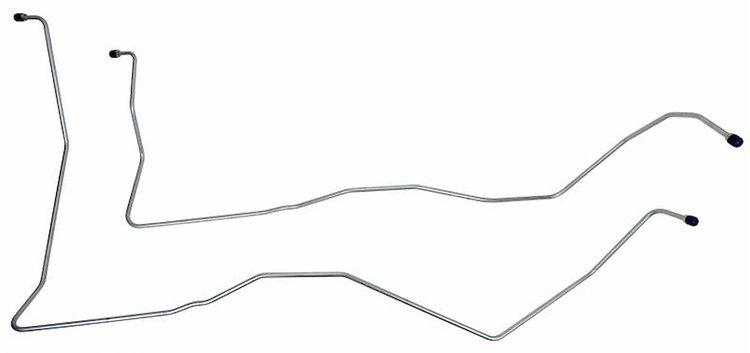 OCL417S 1989 Chevrolet Pickup Truck Transmission Oil Cooler Line [Stainless Steel]