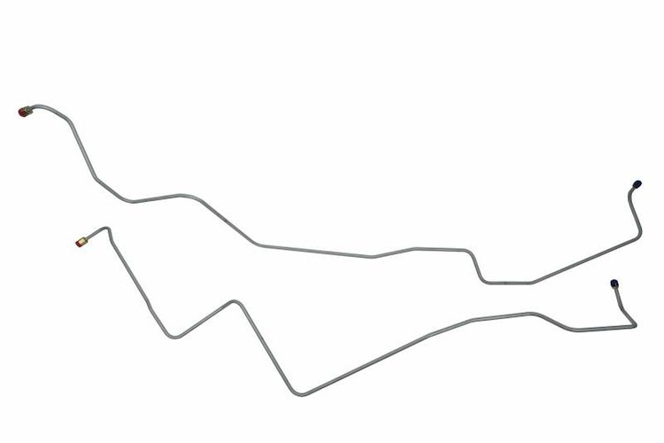 OCL602S 1970-1971 Ford Fairlane & Torino Transmission Oil Cooler Line [Stainless Steel]