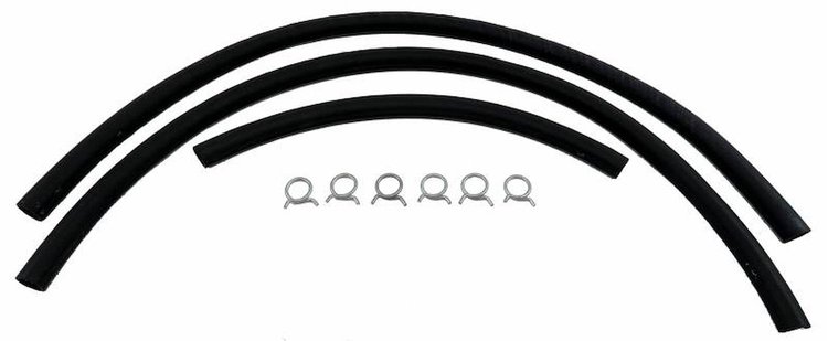 OHK001 1957 Chevrolet Full-Size Original Style Heater Hose Kit