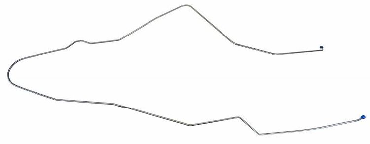 RGL400S 1963-1964 Chevrolet Full-Size Return Gas Lines (Pump-To-Tank) [Stainless Steel]