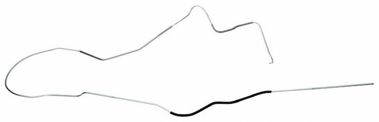 RGL707S 1970-1972 Chevrolet Chevelle Return Gas Line [Stainless Steel]