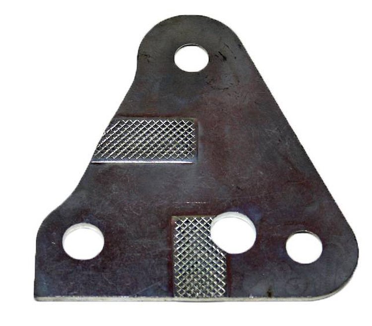 RWPL01 1955-1957 Chevrolet Full-Size Left Rear Quarter Window Adjusting Plate