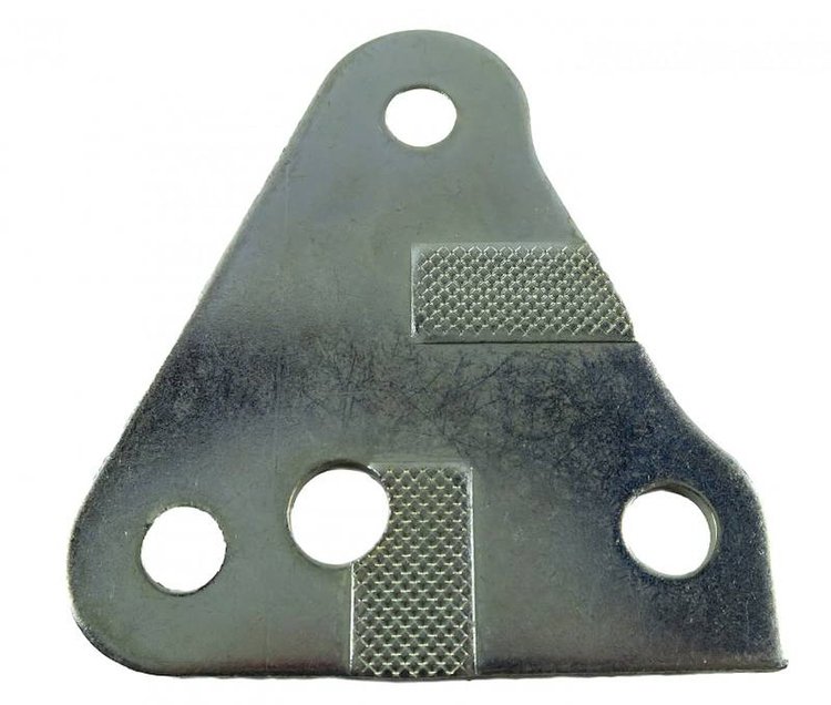 RWPR01 1955-1957 Chevrolet Full-Size Right Rear Quarter Window Adjusting Plate