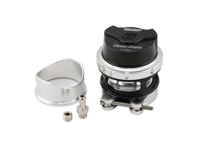 GenV Race Port Series Blow-Off Valve - Black Anodized Finish