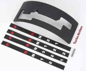 Cheetah SCS Black Gate Plate Fits GM shifters