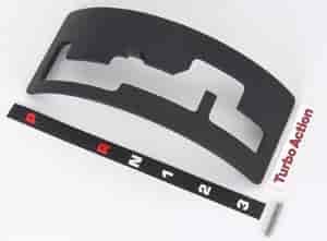 Cheetah SCS Black Gate Plate Fits GM shifters