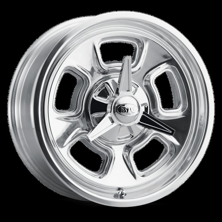 B/G Rod Works BOY 570-4114-00 P High-Boy Wheel [Size: 15" x 7"] Finish: Polished