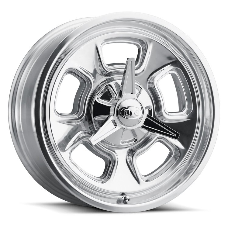 B/G Rod Works BOY 780-5011-00 P High-Boy Wheel [Size: 17" x 8"] Finish: Polished