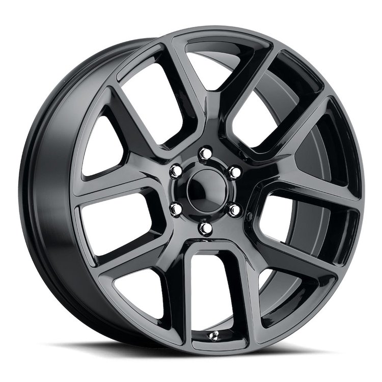 Replica DRM 229-5139-18 GB Ram 1500 Wheel [Size: 22" x 9"] Finish: Gloss Black