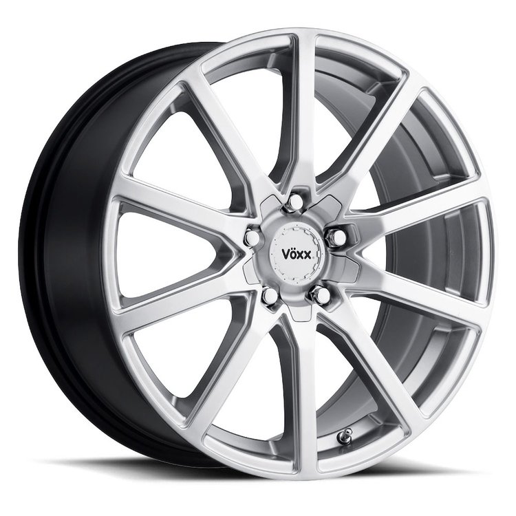 EST 880-5003-45 S Este Wheel [Size: 18" x 8"] Finish: Bright Silver