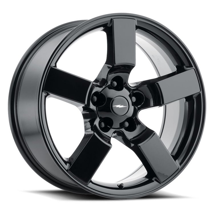 Replica LIG 290-5135-8 GB LGHTN Wheel [Size: 20" x 9"] Finish: Gloss Black