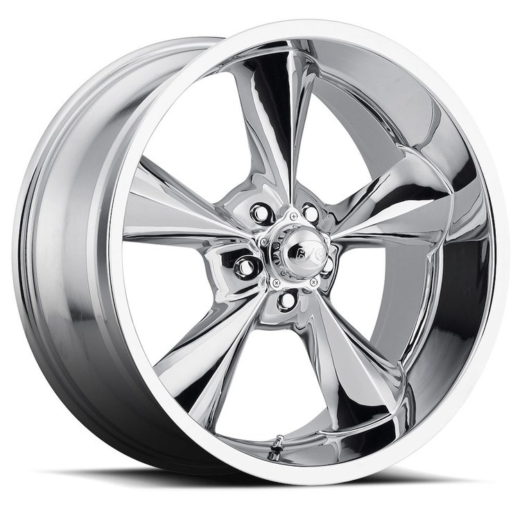 B/G Rod Works OS 780-5114-06 C Old School Wheel [Size: 17" x 8"] Finish: Chrome