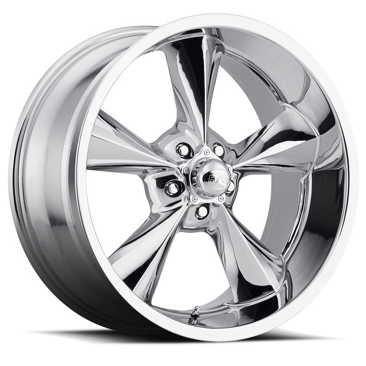 B/G Rod Works OS 795-5475-06 C Old School Wheel [Size: 17" x 9.50"] Finish: Chrome