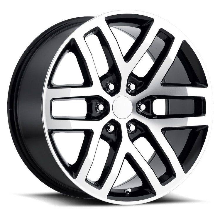 Replica RAP 290-6135-25 GBM Raptor Wheel [Size: 20" x 9"] Finish: Gloss Black Machined