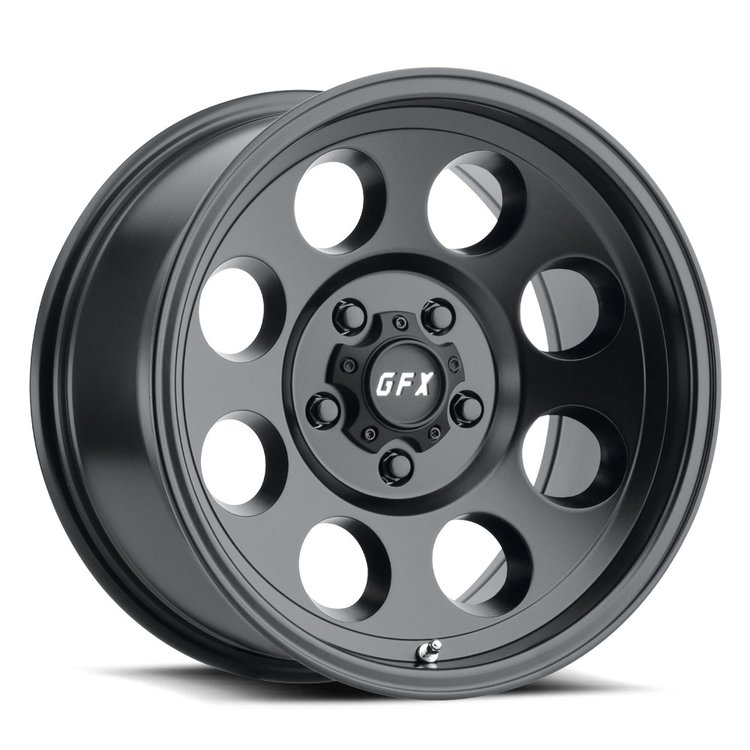 G-FX T16 790-6139-12 MB TR-16 Wheel [Size: 17" x 9"] Finish: Matte Black
