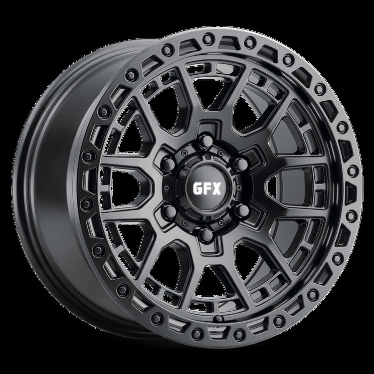 G-FX T25 790-6139-12 MB TR-25 Wheel [Size: 17" x 9"] Finish: Matte Black