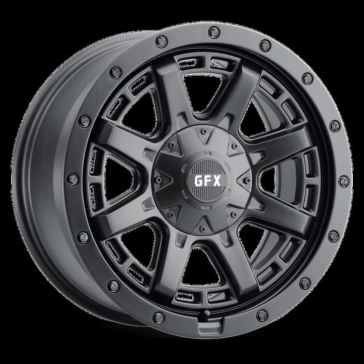 G-FX T27 790-6139-12 MB T27 Wheel [Size: 17" x 9"] Finish: Matte Black