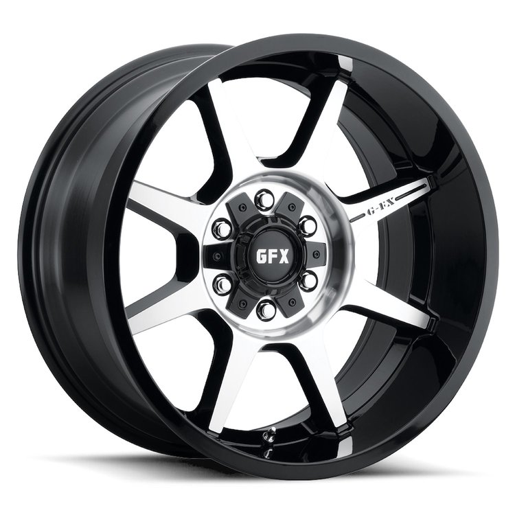 T31 210 6009-N1 9GBMF TR31 Wheel Size: 20"x10" [Gloss Black Machined Face Milled Ring]