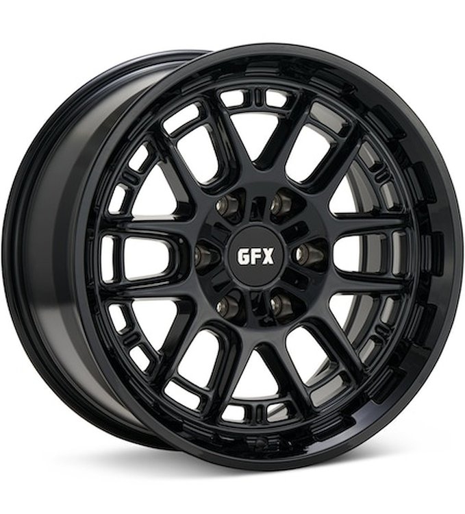 T34 790 6139-20 GB TR34 Wheel Size: 17"x9" [Gloss Black]