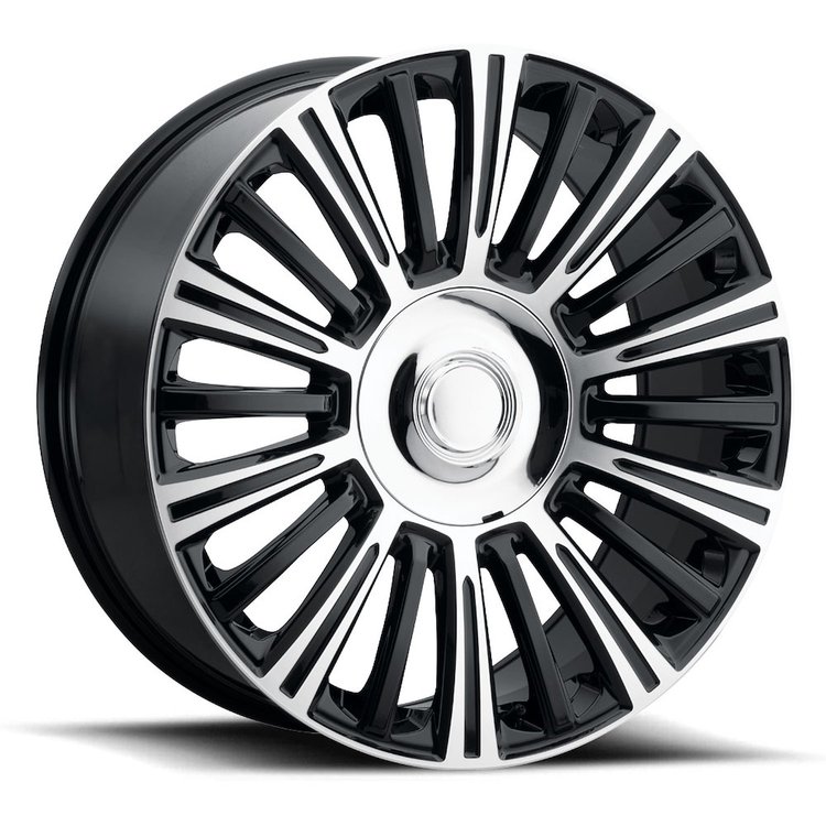 ES4 240 6009-28 GBMF ES4 Wheel Size: 24"x10" [Gloss Black Machined Face]