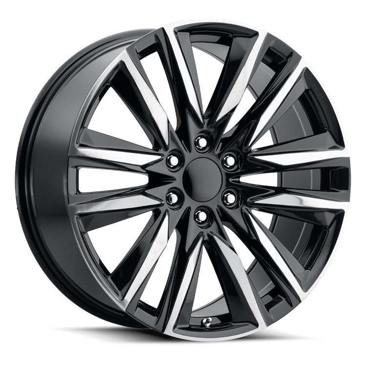 ES6 240 6139-31 GBF ES6 Wheel Size: 24"x10" [Gloss Black Machined Accent]