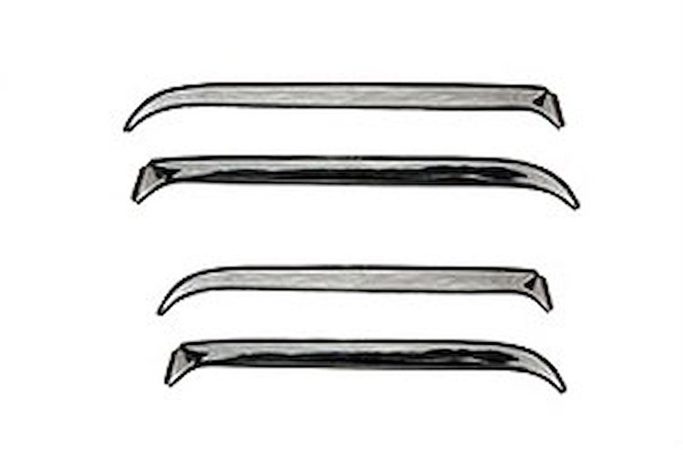 Ventshade  Deflector 2 pc. Stainless