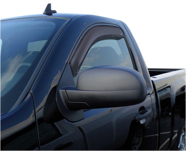 In-Channel Side Window Deflectors 2007-2013 Silverado/Sierra Pickup