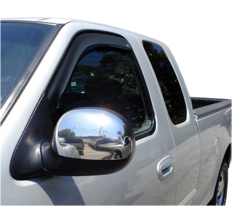 In-Channel Side Window Deflectors 1997-2003 F150 Pickup