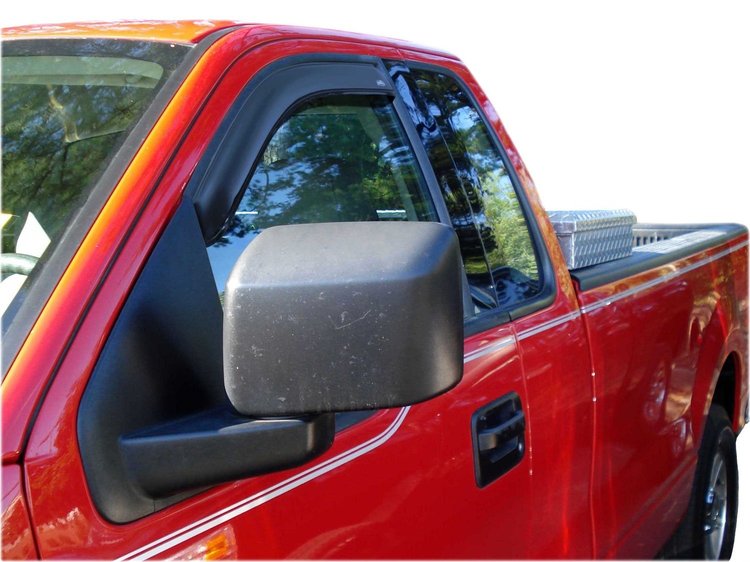 In-Channel Side Window Deflectors 2004-2008 F150 Pickup