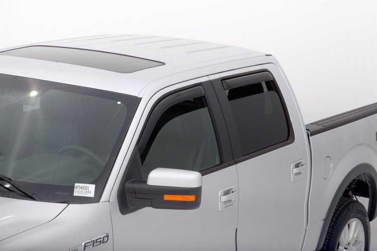In-Channel Side Window Deflectors 2009-2013 F150 Supercrew