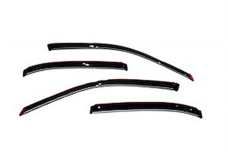Ventvisor In-Channel Deflector 4 pc. Smoke