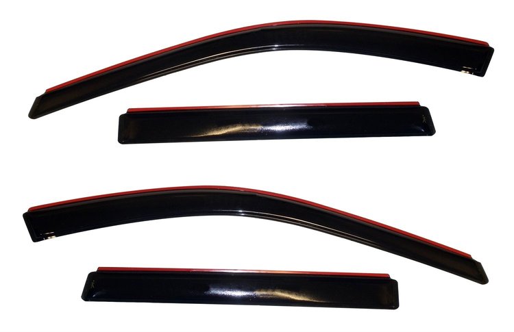In-Channel Side Window Deflectors 2011-2016 Grand Cherokee