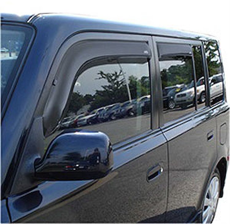 Ventvisor In-Channel Deflector 4 pc. Smoke