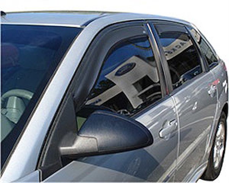 Ventvisor In-Channel Deflector 4 pc. Smoke