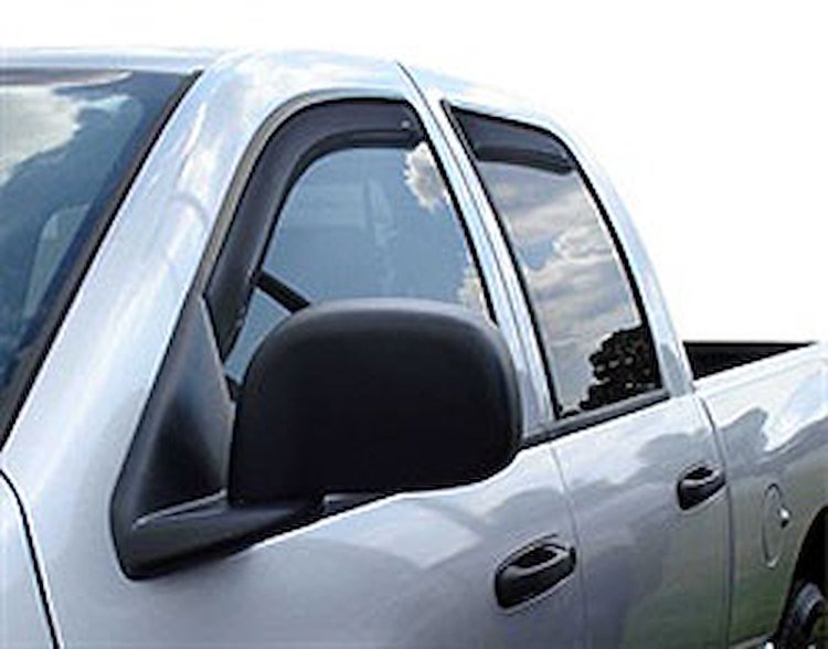 Ventvisor In-Channel Deflector 4 pc. Smoke