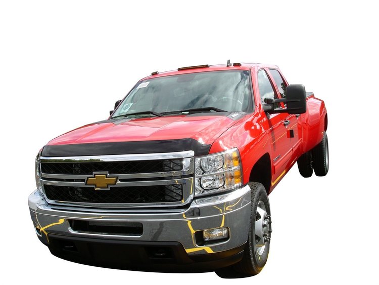 Aeroskin Smoked Hood Protector 2011-2013 Silverado Pickup Heavy Duty