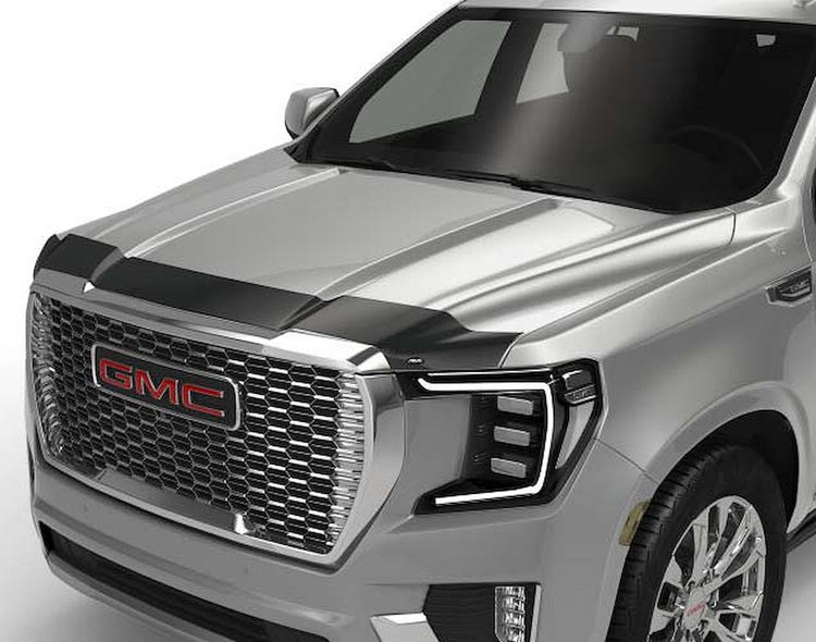 Aeroskin Smoked Hood Protector Fits Select GMC Yukon