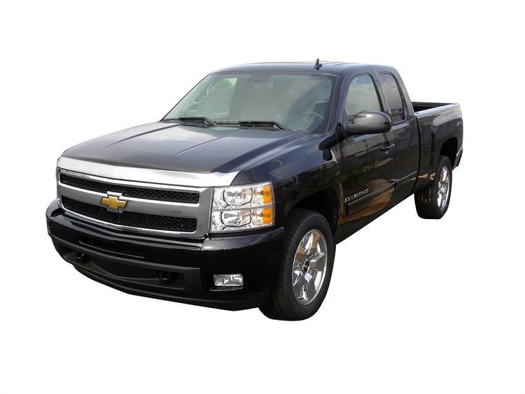 Aeroskin Chrome Hood Protector 2007-2013 Silverado Pickup 1500