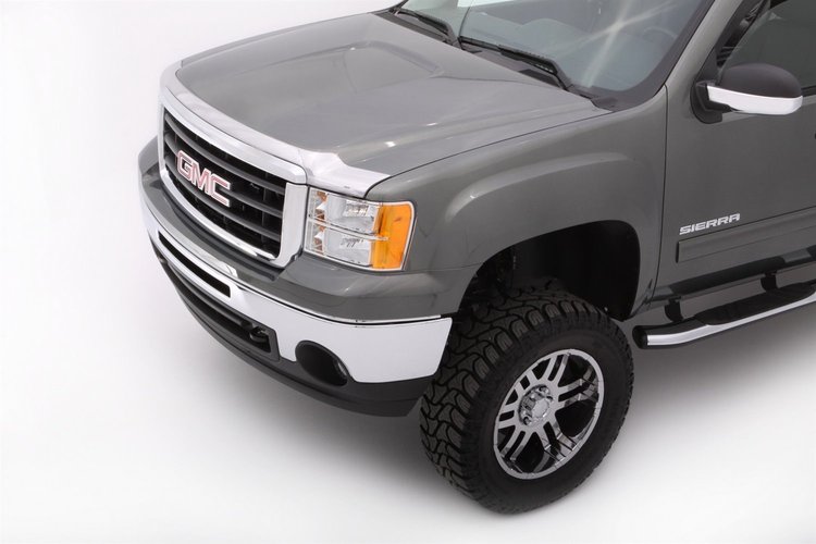 Aeroskin Chrome Hood Protector 2007-2013 Sierra Pickup 1500
