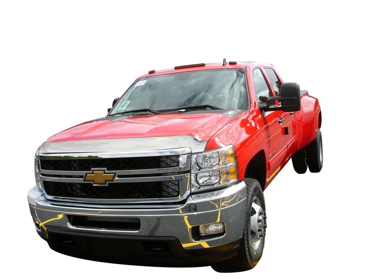 Aeroskin Chrome Hood Protector 2011-2013 Silverado Pickup Heavy Duty
